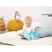 Raad eens hoeveel ik van je hou Play and Go vierkant pluche boekje met ring